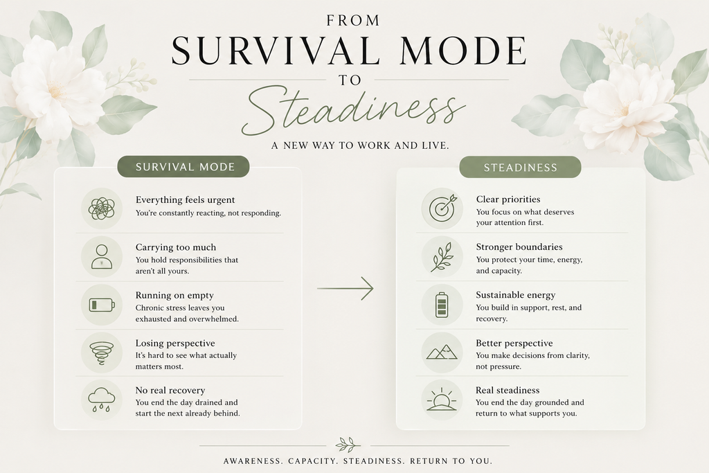 The Steadiness Planner & Journal
