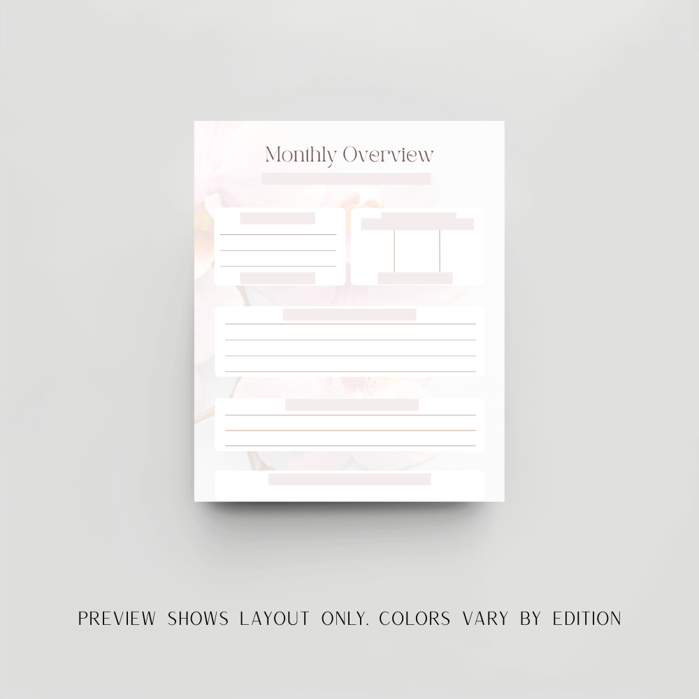 The Nervous System Reset Planner & Journal (12-week Paperback Edition)