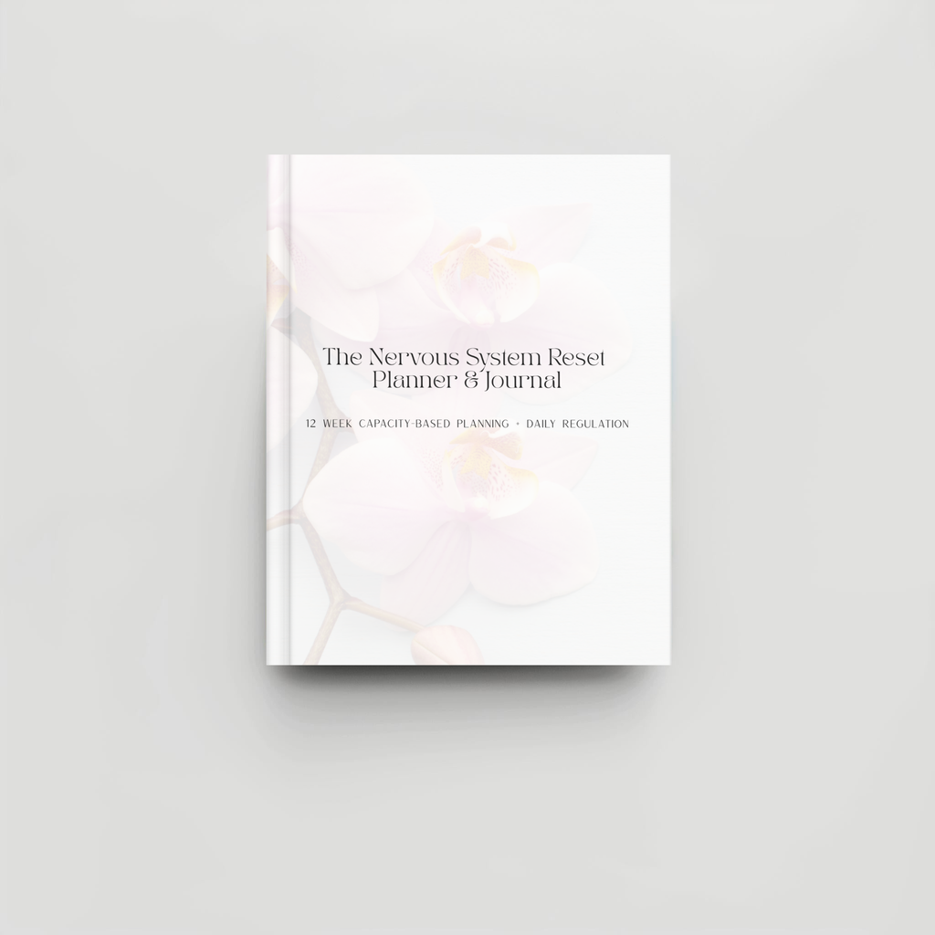 The Nervous System Reset Planner & Journal (12-week Paperback Edition)