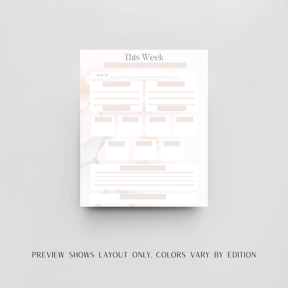 The Nervous System Reset Planner & Journal (12-week Paperback Edition)