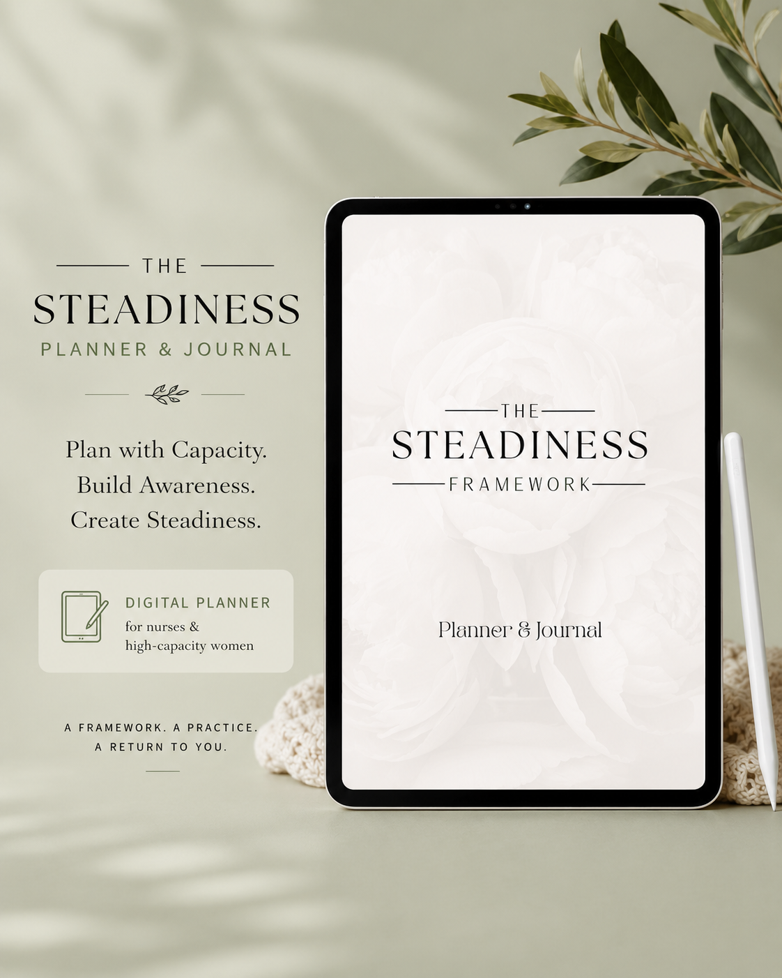 The Steadiness Planner & Journal (Digital Edition)