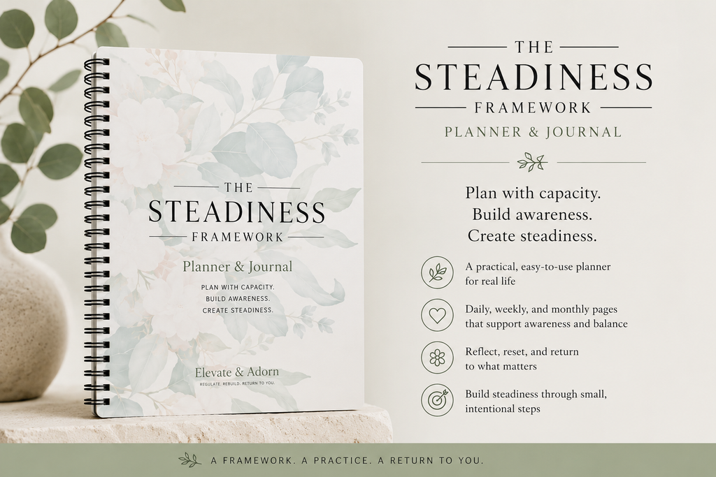 The Steadiness Planner & Journal